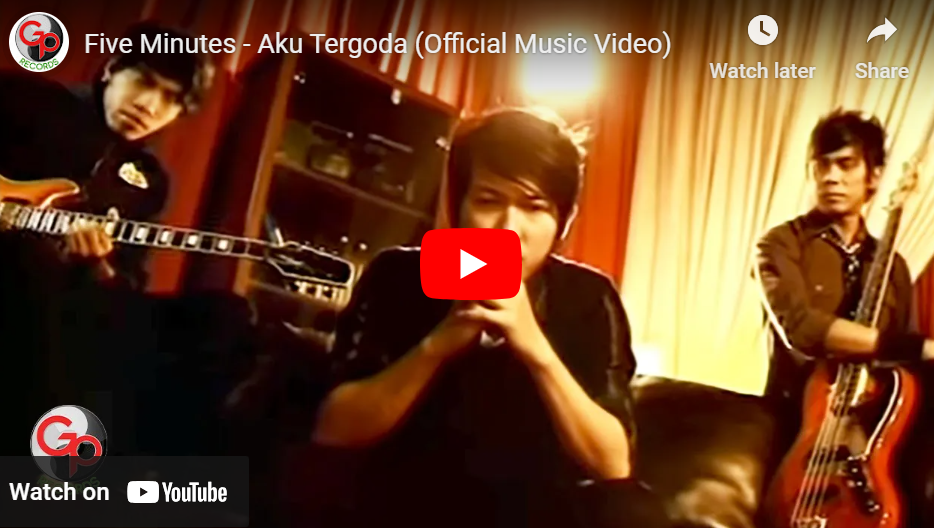 lagu aku tergoda five minutes. lagu aku tergoda five minutes.