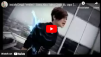 lagu baru aku tahu cinta itu apa indah dewi pertiwi.