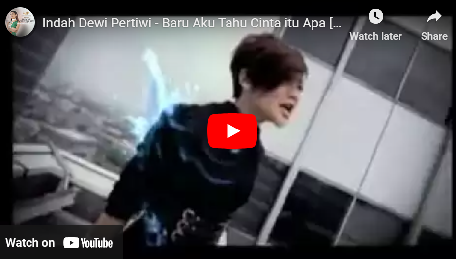 lagu baru aku tahu cinta itu apa indah dewi pertiwi.