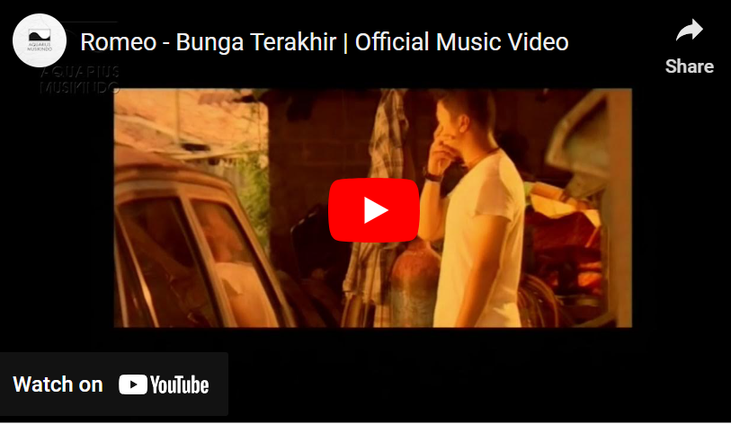 lagu bunga terakhir bebi romeo.