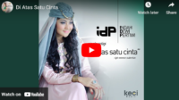 lagu di atas satu cinta indah dewi pertiwi.