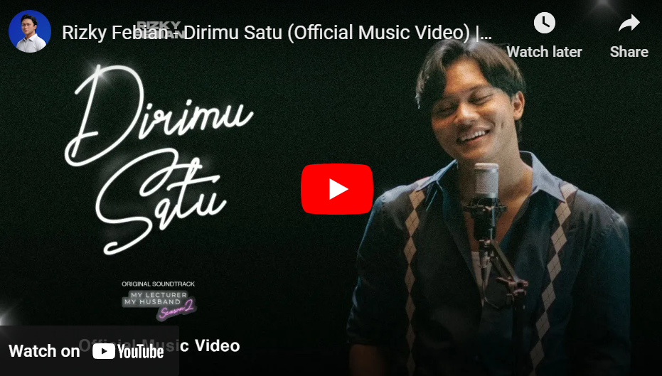 lagu dirimu satu rizky febian.