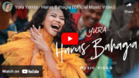 lagu harus bahagia yura.