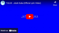 lagu jatuh suka tulus.