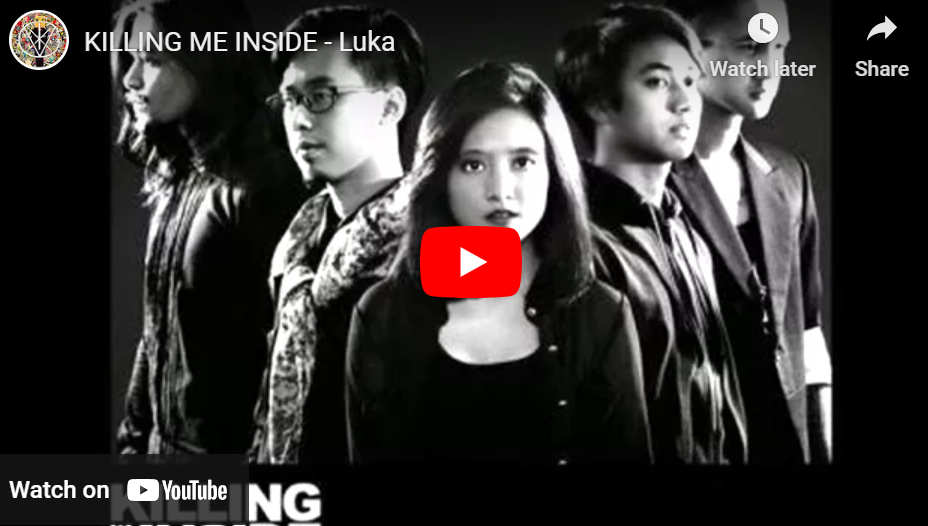 lagu luka killing me inside.