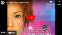 lagu tak ingin lagi dewi sandra.