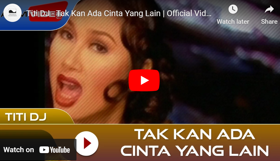 lagu tak kan ada cinta yang lain titi dj.