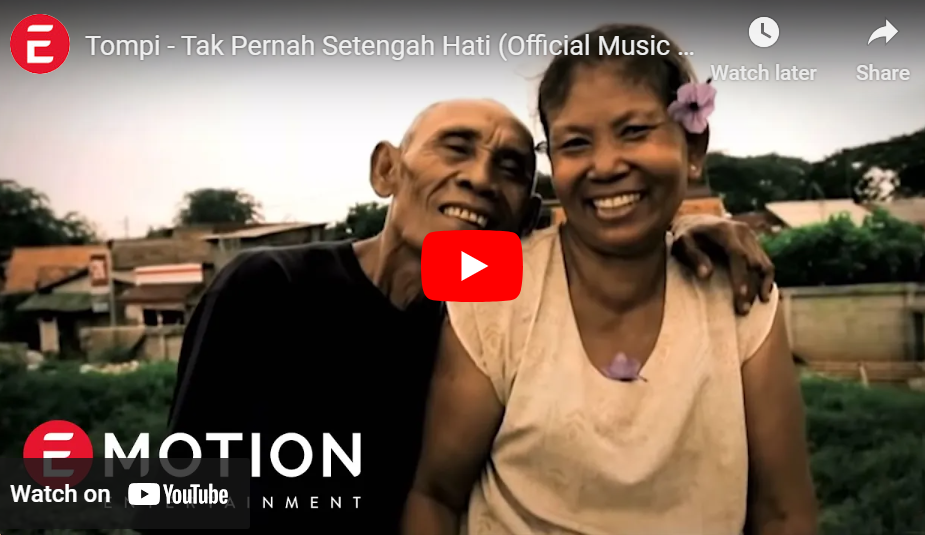 lagu tak pernah setengah hati tompi.