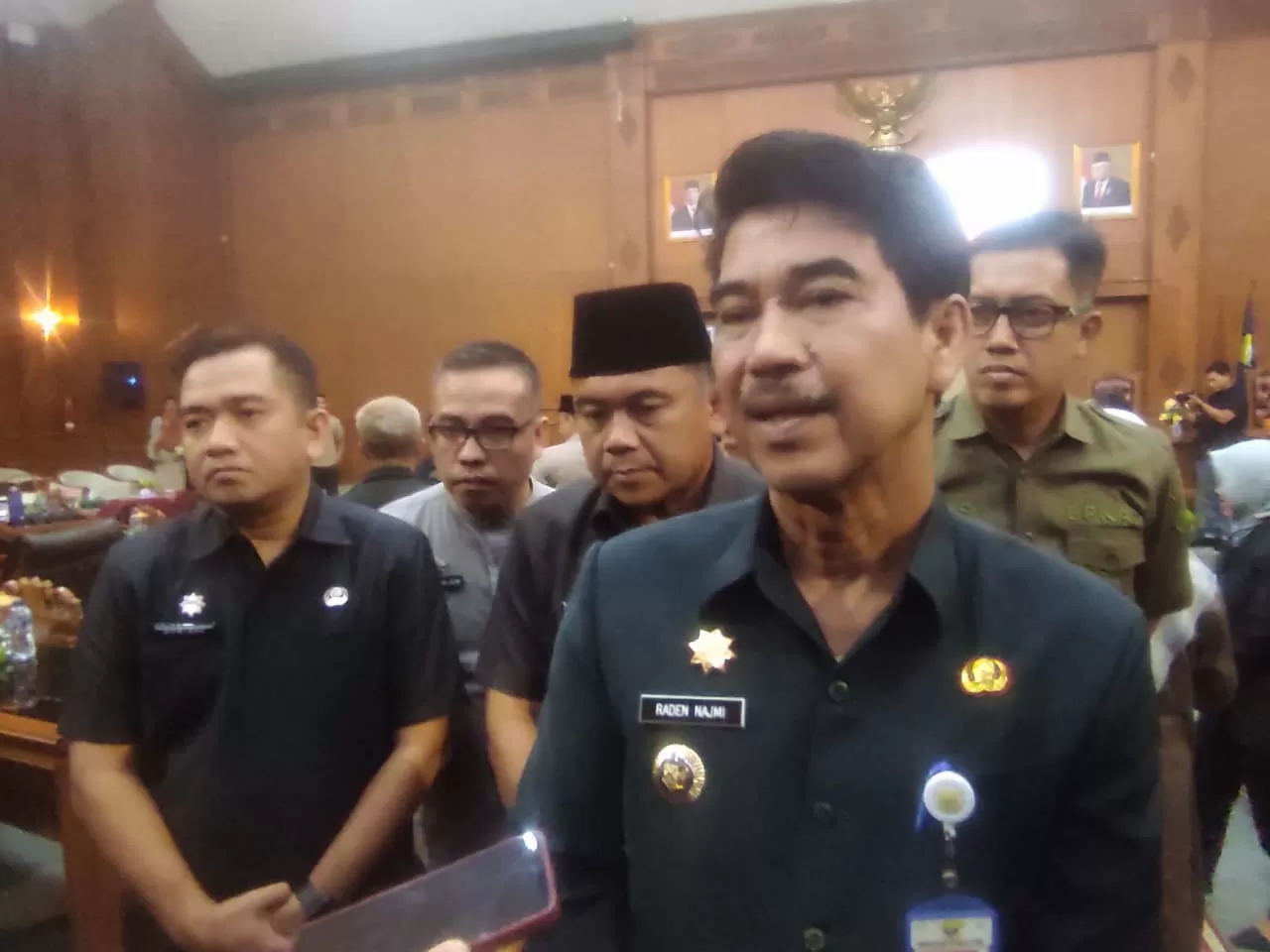 raden najmi hibahkan untuk pilkada