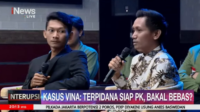 saka tatal (kiri) dan pegi setiawan (kanan) di inews tv
