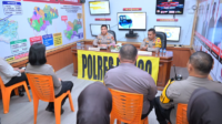 kabid humas polda jambi kombes pol mulia prianto memimpin kegiatan asistensi kesiapan pengamanan pilkada di polres bungo