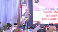 kapolda jambi, irjen pol. rusdi hartono membuka kegiatan pembinaan personel polri guna penanggulangan dan pencegahan radikalisme dan intoleransi polda jambi