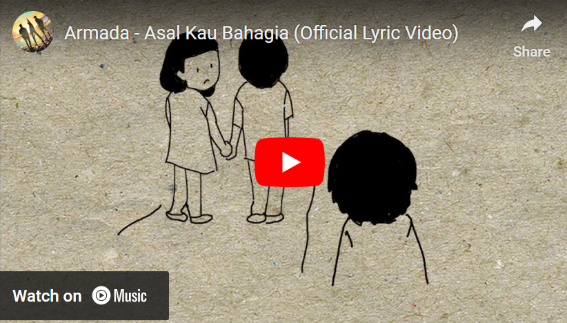 lagu asal kau bahagia armada band.