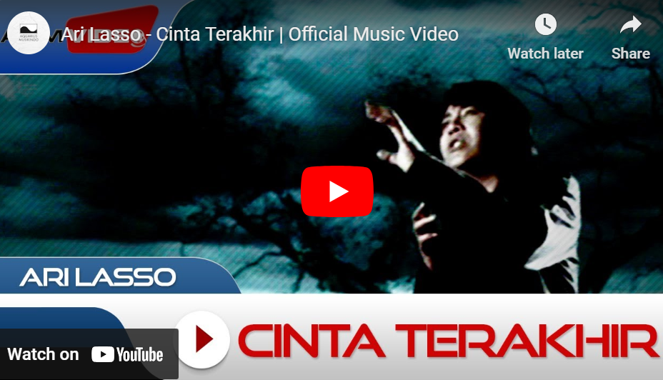 lagu cinta terakhir ari lasso. lagu cinta terakhir ari lasso.