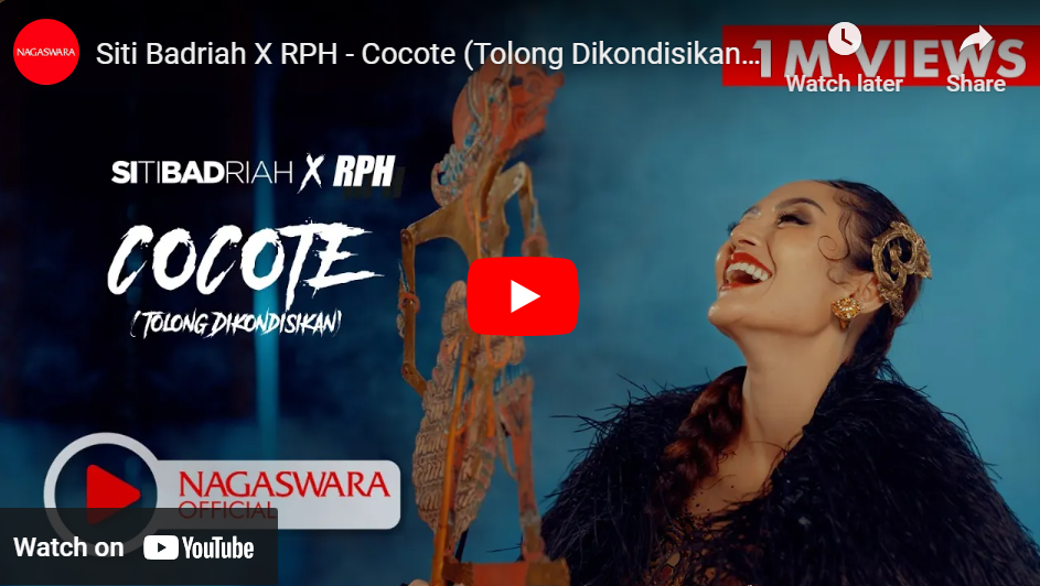 Lagu Cocote (Tolong Dikondisikan) - Siti Badriah Ft RPH. Lagu Cocote (Tolong Dikondisikan) - Siti Badriah Ft RPH.