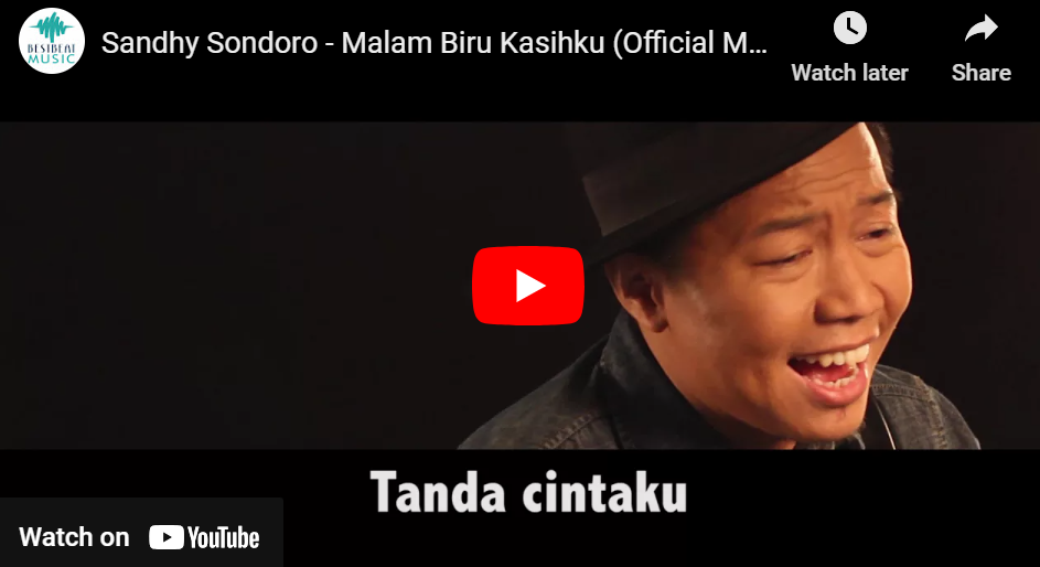 lagu malam biru (kasihku) sandhy sondoro. lagu malam biru (kasihku) sandhy sondoro.