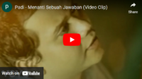 lagu menanti sebuah jawaban padi.