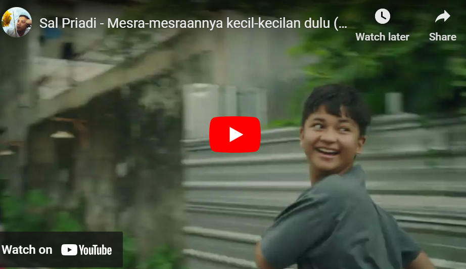 lagu mesra mesraannya kecil kecilan dulu sal priadi.