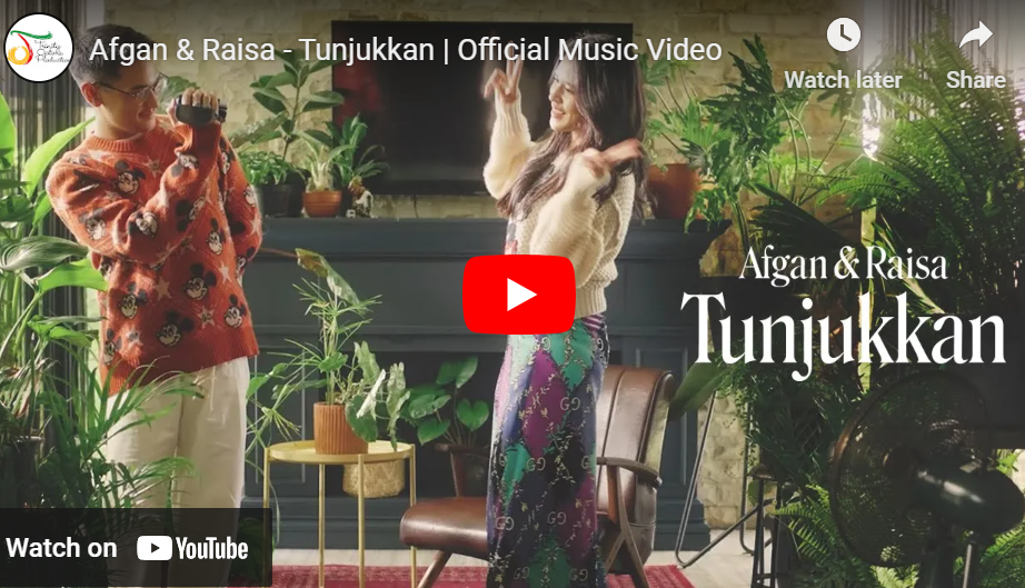 lagu tunjukkan raisa ft afgan.