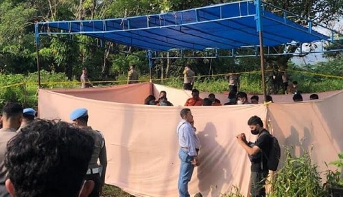makam afif maulana dibongkar jenazah akan diautopsi ulang