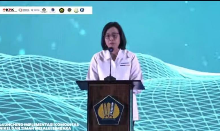 menteri keuangan (menkeu), sri mulyani indrawati.