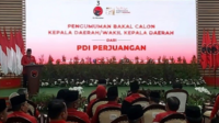 pdip mengumumkan 13 calon gubernur untuk pilkada 2024