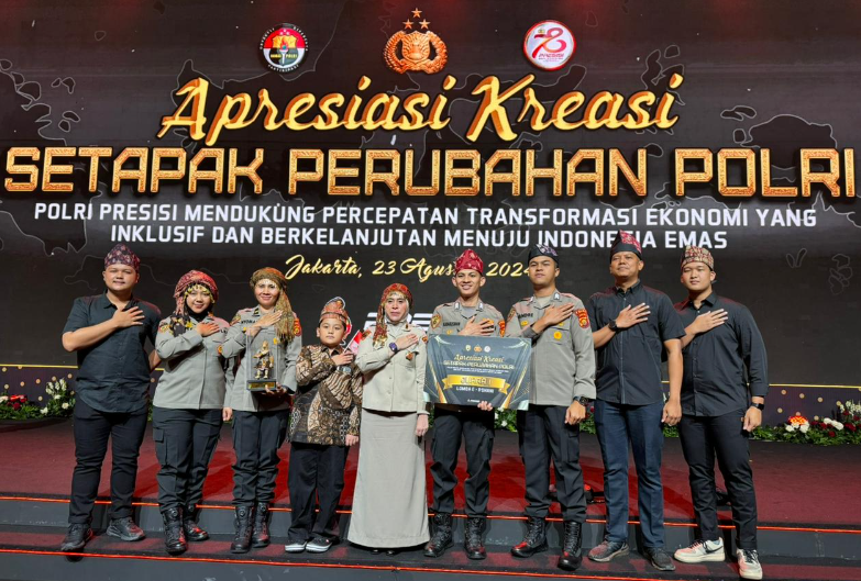 polda jambi raih juara 1 e rohani pada lomba setapak perubahan polri
