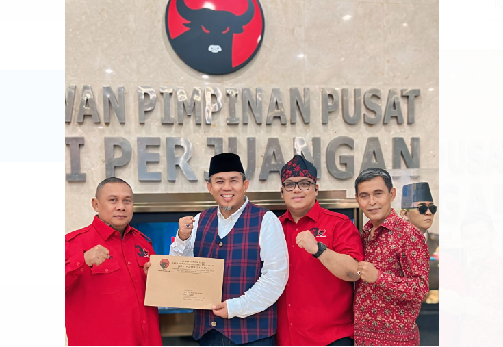PDI Perjuangan Beri Rekom Pilwako Jambi ke Rahman-Guntur