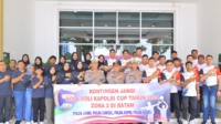 wakapolda lepas atlet voli jambi