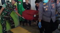 warga jalan pelelangan, kabupaten pangkep, sulawesi selatan dihebohkan dengan penemuan mayat wanita dalam koper.