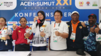 atlet angkat besi jambi sumbang dua perunggu