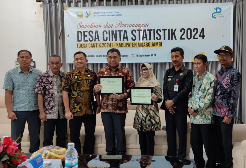 desa mudung darat terpilih jadi desa cantik kabupaten muaro jambi tahun 2024