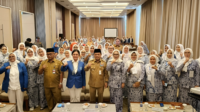 gubernur jambi, al haris menghadiri acara musda iwapi