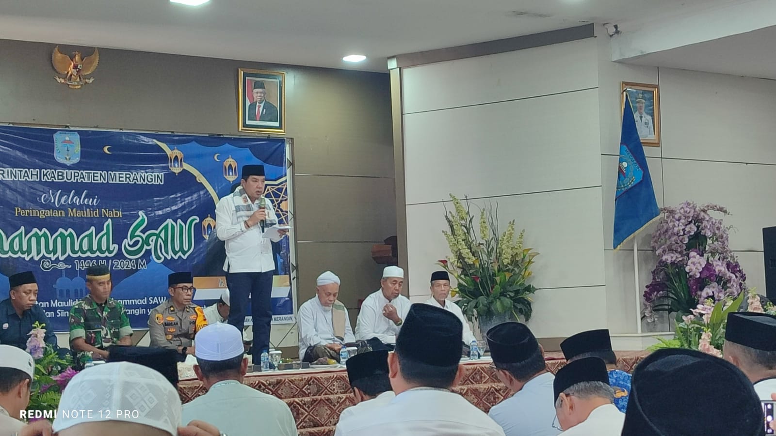 Pemkab Merangin peringati Maulid Nabi 1446 Hijriyah. Selasa (17/9/2024). Pemkab Merangin peringati Maulid Nabi 1446 Hijriyah. Selasa (17/9/2024).
