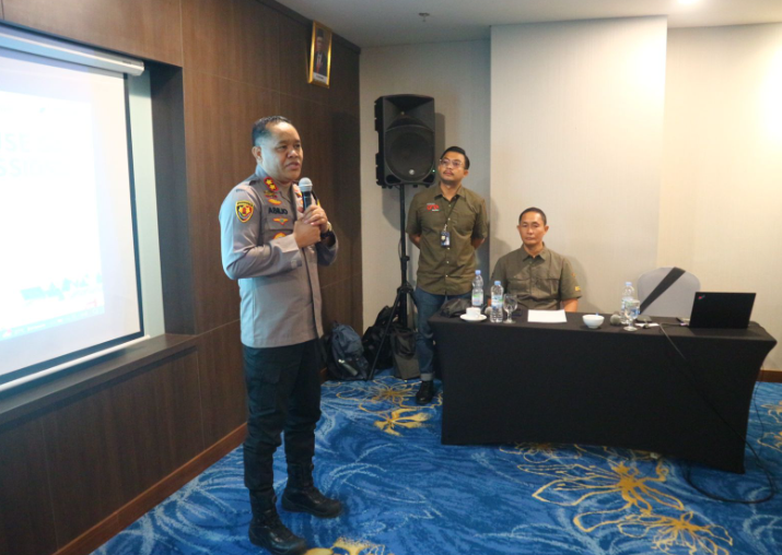 kabag bekum biro logistik polda jambi, akbp abilio dos santos.