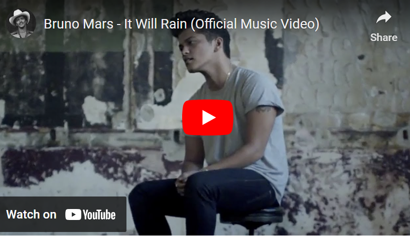 lagu it will rain bruno mars.