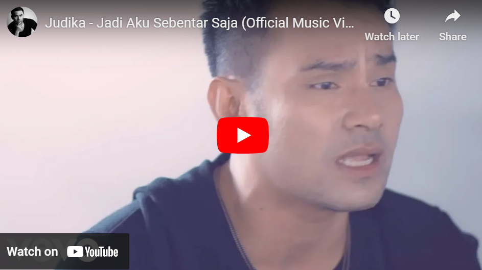 lagu jadi aku sebentar saja judika.