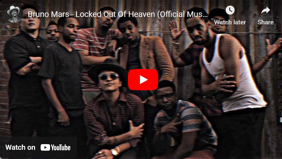 lagu locked out of heaven bruno mars.
