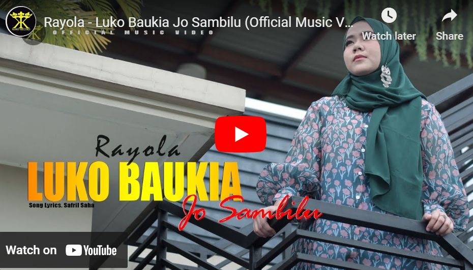 lagu luko baukia jo sambilu rayola. lagu luko baukia jo sambilu rayola.