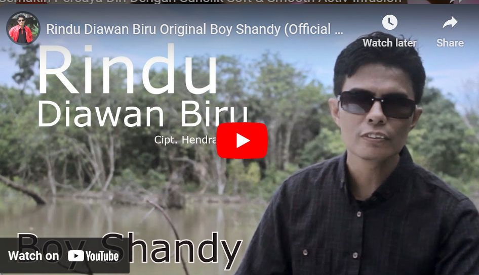lagu rindu diawan biru boy shandy.