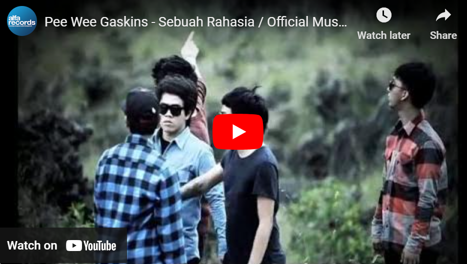 lagu sebuah rahasia pee wee gaskins.