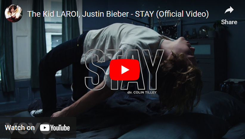lagu stay justin bieber ft the kid laroi.