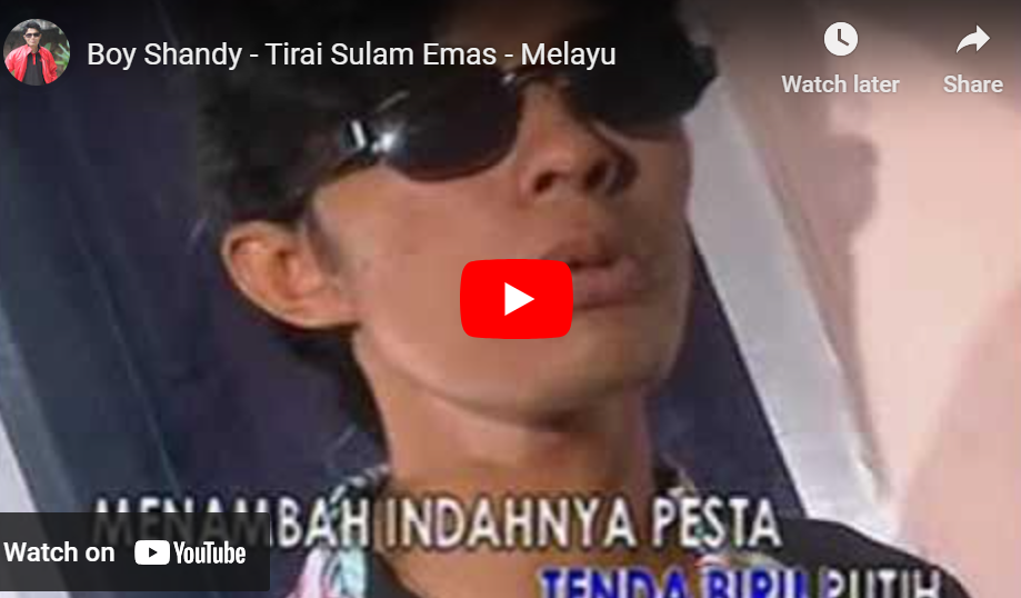 lagu tirai sulam emas boy shandy.