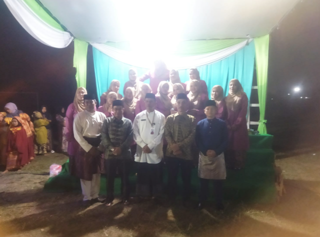 legislator pan dan golkar muaro jambi hadir di pembukaan mtq ke 4 desa pudak