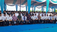 Pj. Bupati Kerinci resmi mengukuhkan Perpanjangan Masa Jabatan BPD. Foto: Oga/Jambiseru.com