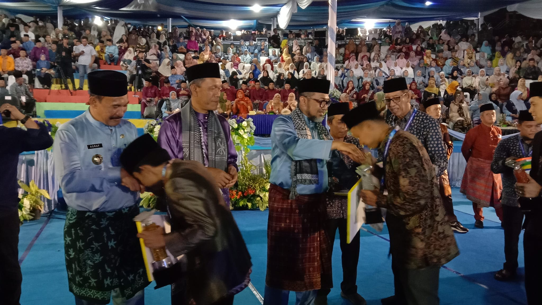 Penutupan Musabaqah Tilawatil Qur’an (MTQ) ke-53 tingkat Provinsi Jambi. Foto: Oga/Jambiseru.com