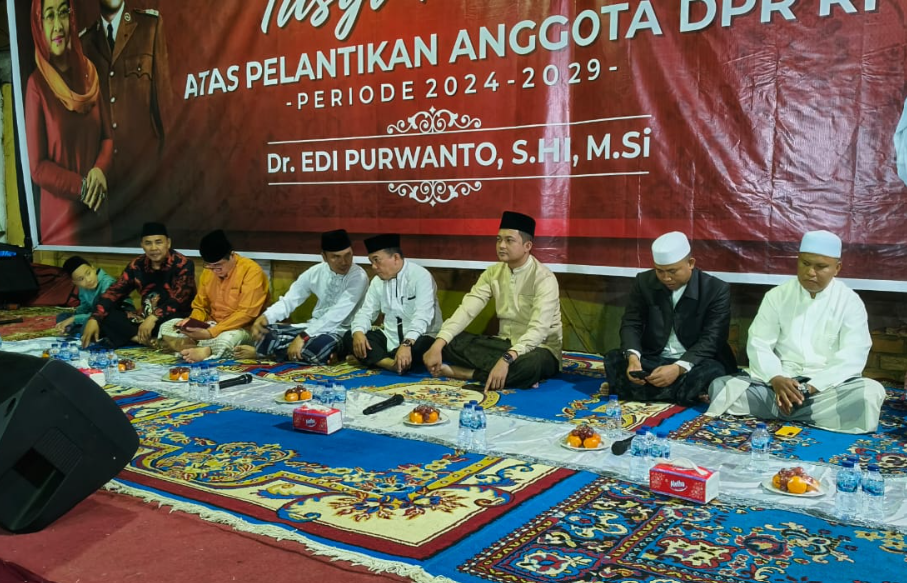 al haris dan abdullah sani hadiri tasyakuran anggota dpr ri edi purwanto al haris dan abdullah sani hadiri tasyakuran anggota dpr ri edi purwanto