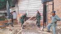 Pembangunan Sumur Bor di Masjid Baitussalam Desa Bedeng Rejo Mulai Dikerjakan. Sabtu (12/10/2024).
