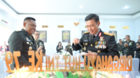 kapolda jambi hadiri upacara hut tni ke 79