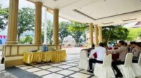 kepolisian daerah jambi melaksanakan kegiatan menonton bareng siaran langsung prosesi pelantikan presiden dan wakil presiden terpilih periode 2024 2029